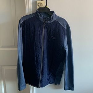 Mens Medium Callaway Quilted Golf Jacket